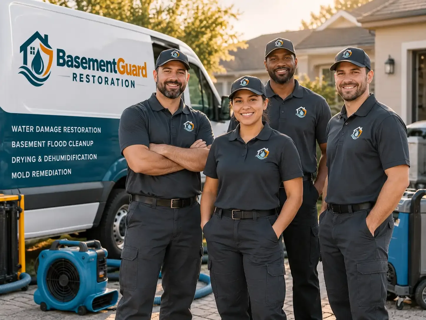 Basement Water Damage Restoration company in Eakly, OK